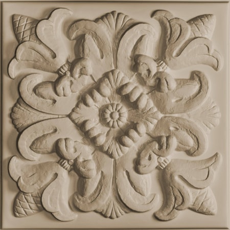 Ceilume Florentine 2ft x 2ft Latte Ceiling Tile V1-FLOREN-22LAO